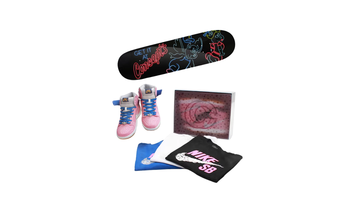Concepts x Dunk High Pro Premium SB 'When Pigs Fly' Special Box