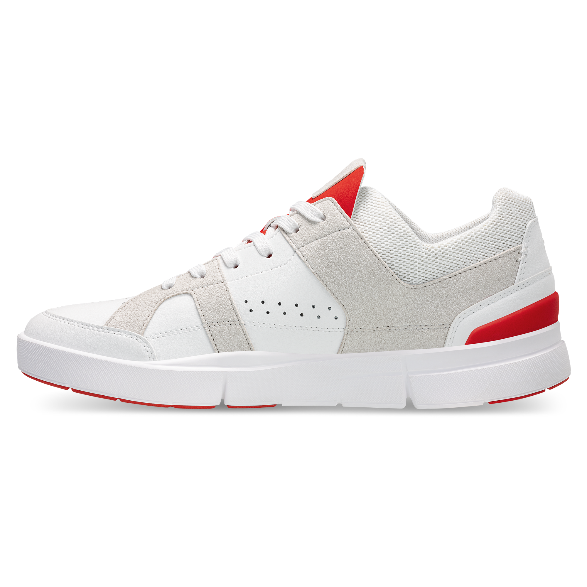 On The Roger Clubhouse White Grey Red