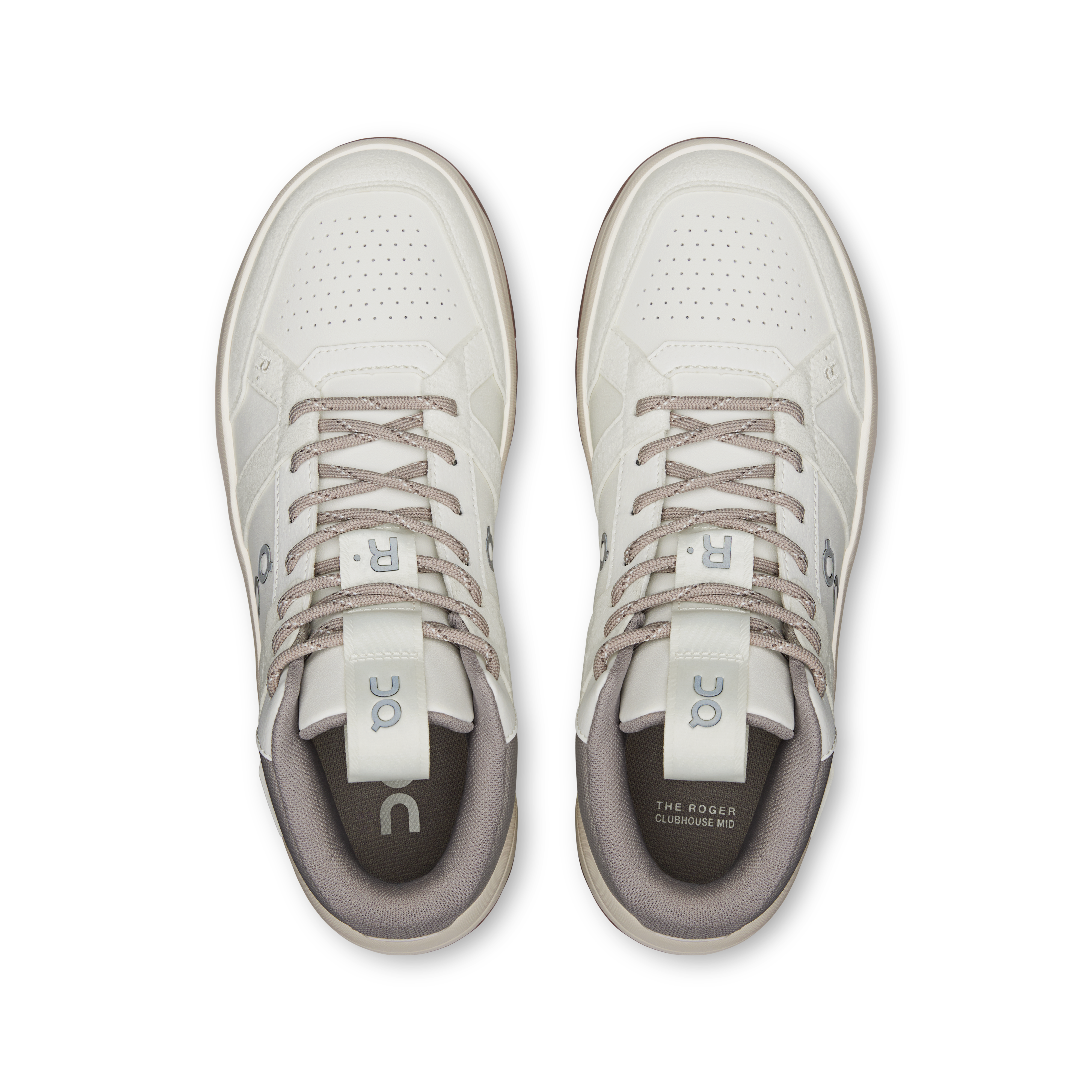 THE ROGER Clubhouse Mid 1 W Ivory | Fog