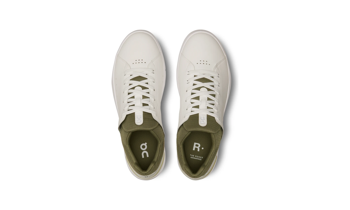 On The Roger Advantage White Olive