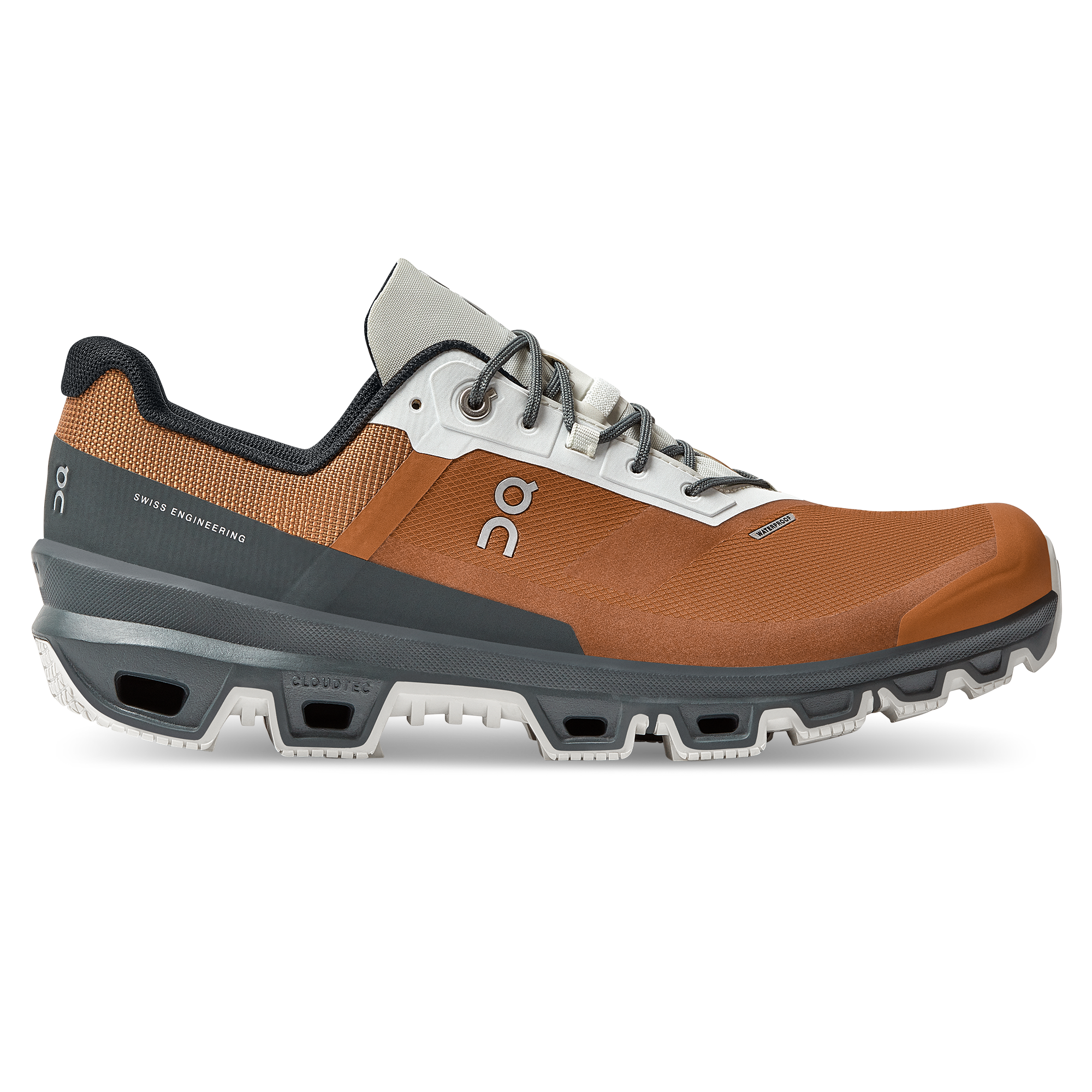 On Running Cloudventure Waterproof Pecan Lead