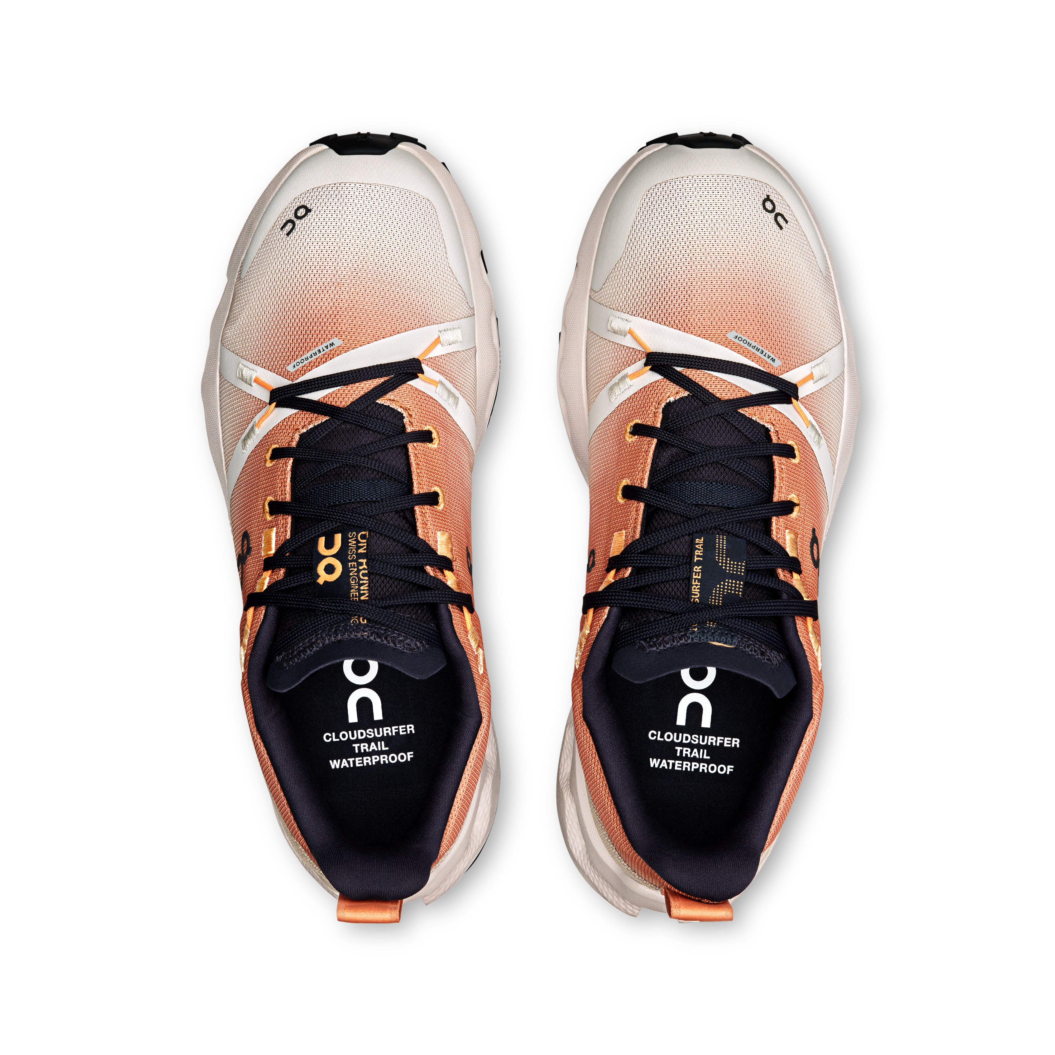 On Running Cloudsurfer Trail Waterproof Sandstone Silver (Women's)