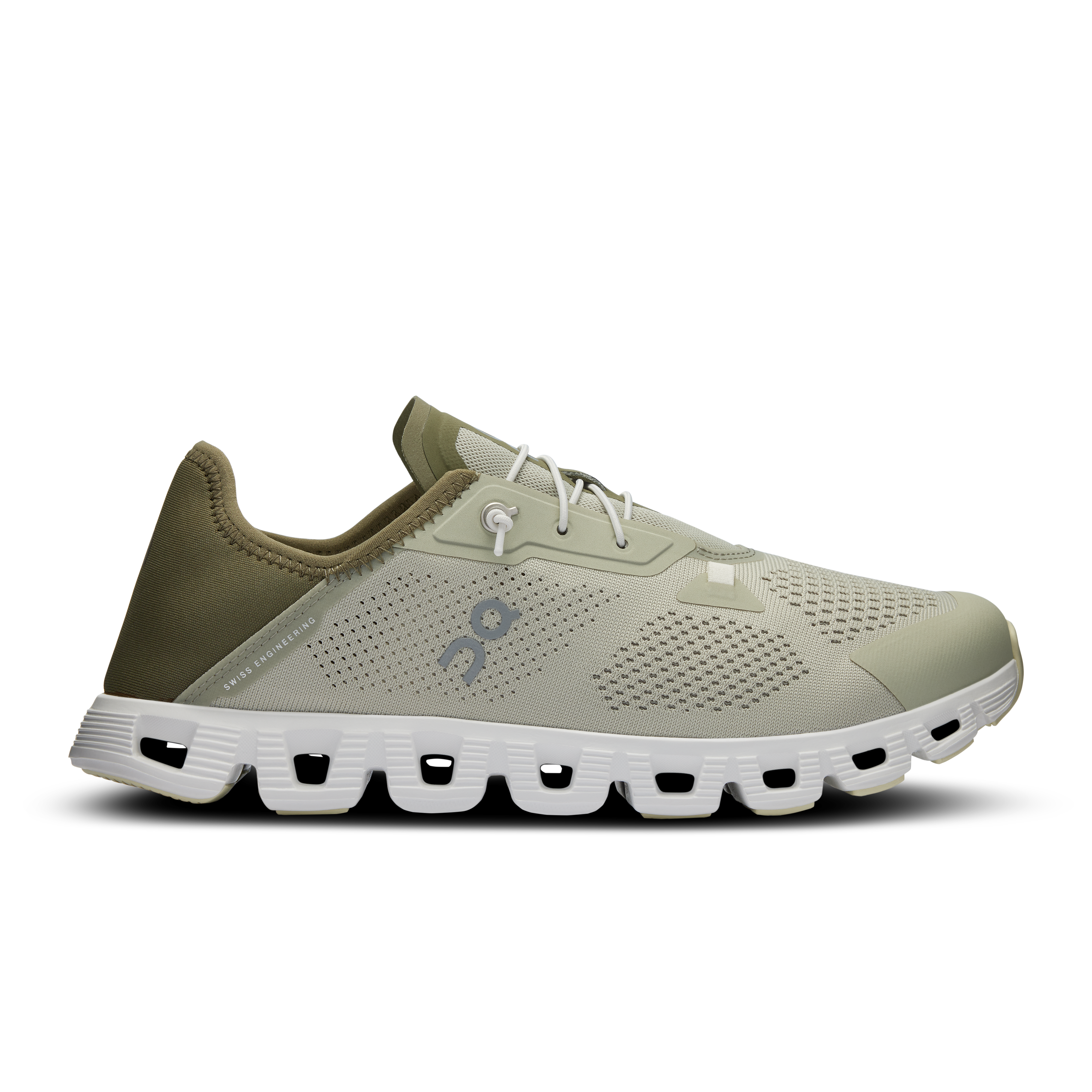 On Running Cloud 5 Coast Chalk Olive