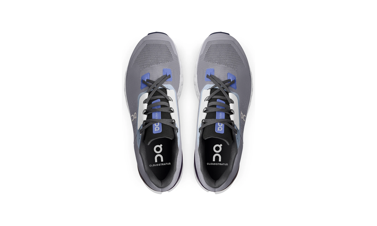 On Running Cloudstratus Fossil Grey Midnight Navy