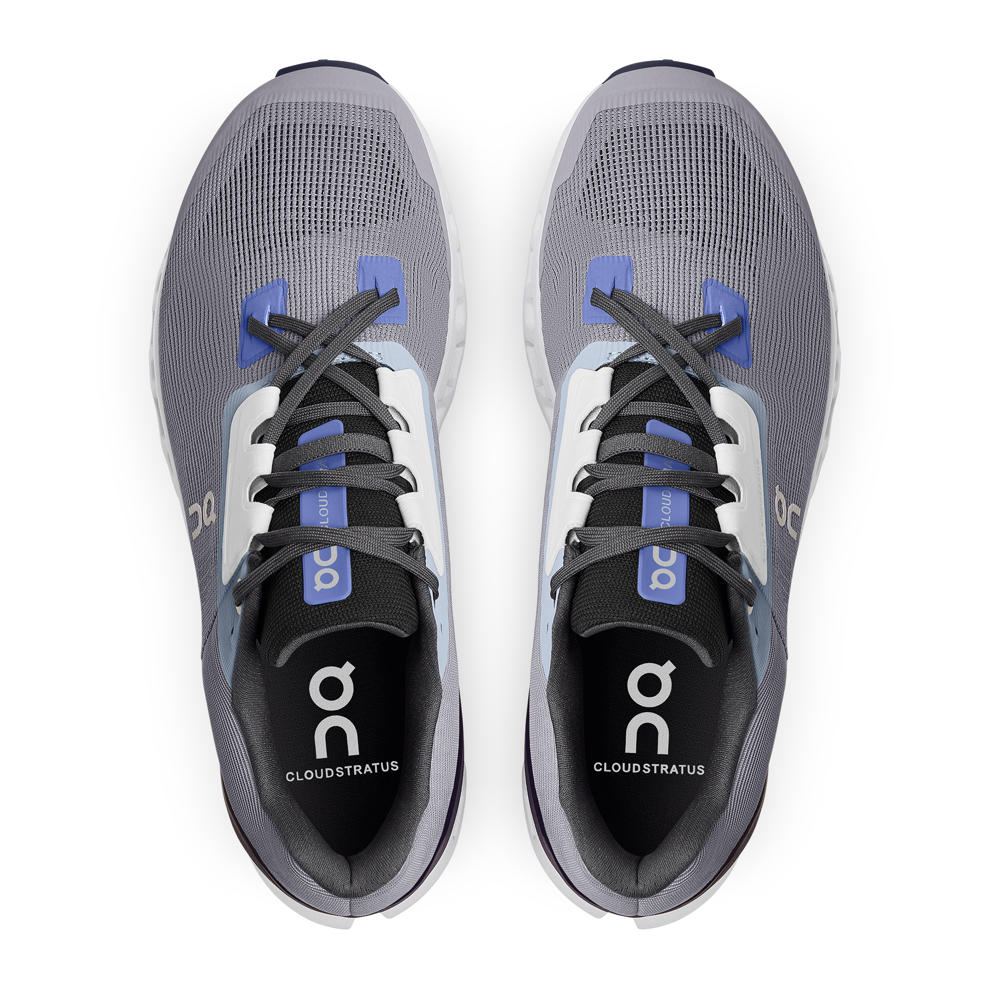 On Running Cloudstratus Fossil Grey Midnight Navy