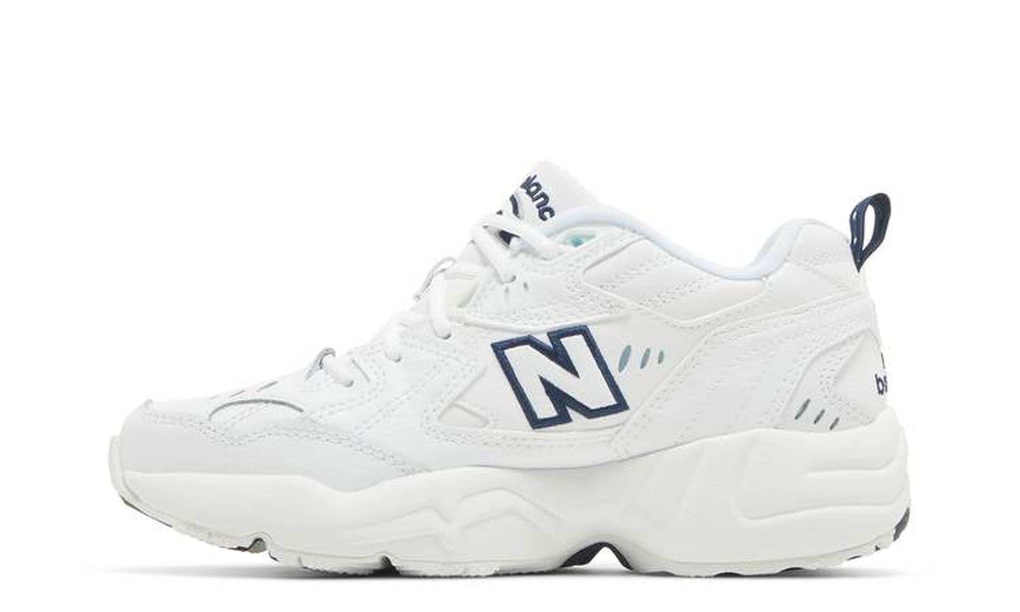 Wmns 608 'White Navy'