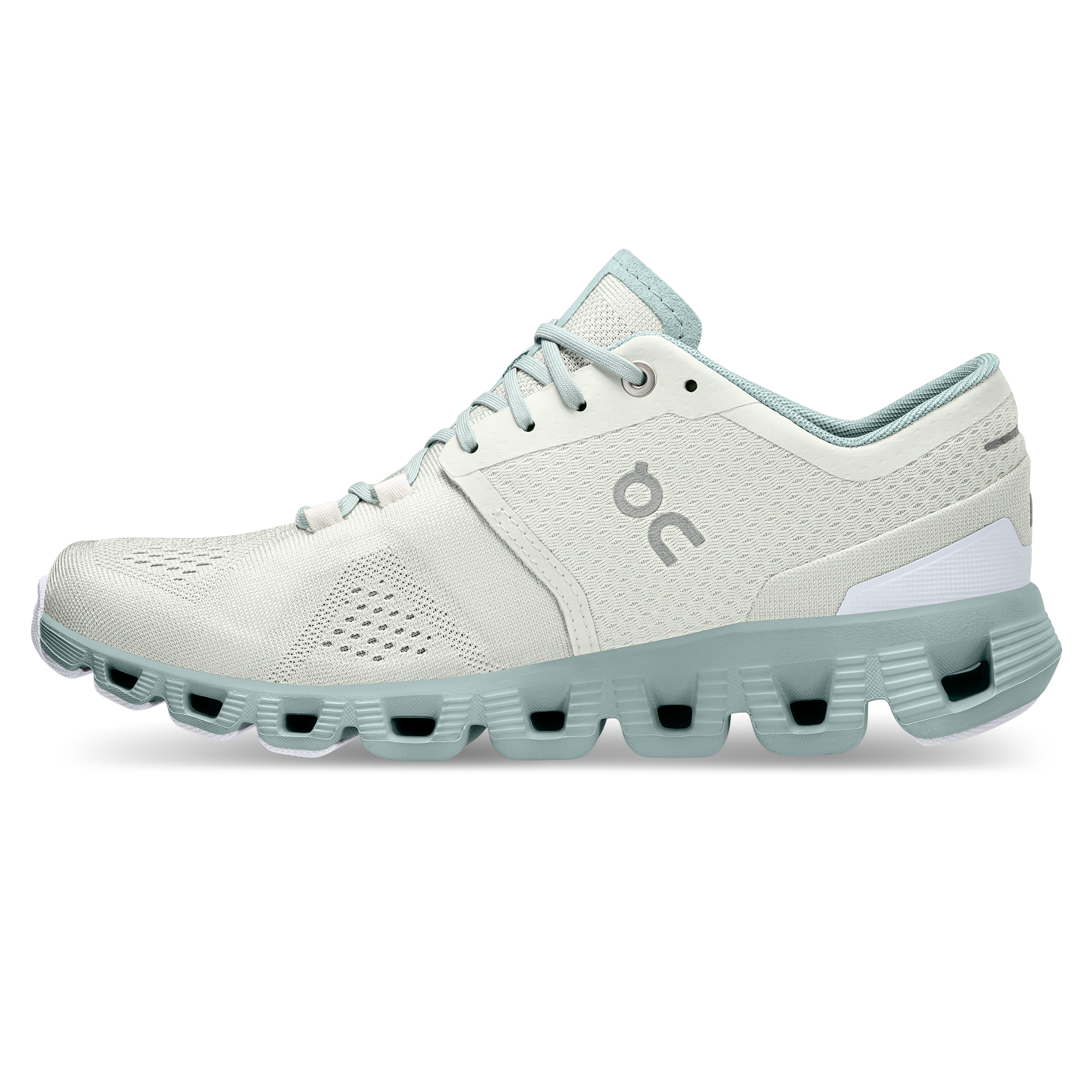 ON Wmns Cloud X Shift 'White Teal'