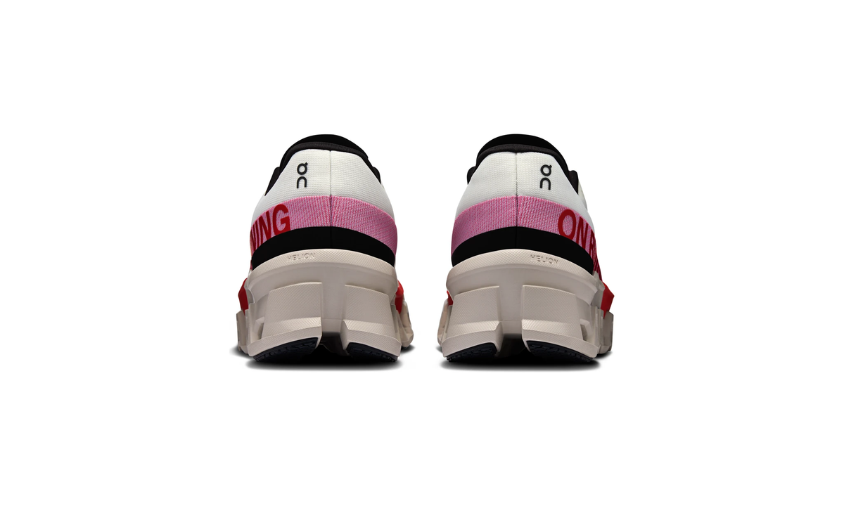 On Running Cloudmonster 2 Ivory Silver Red (Women's)
