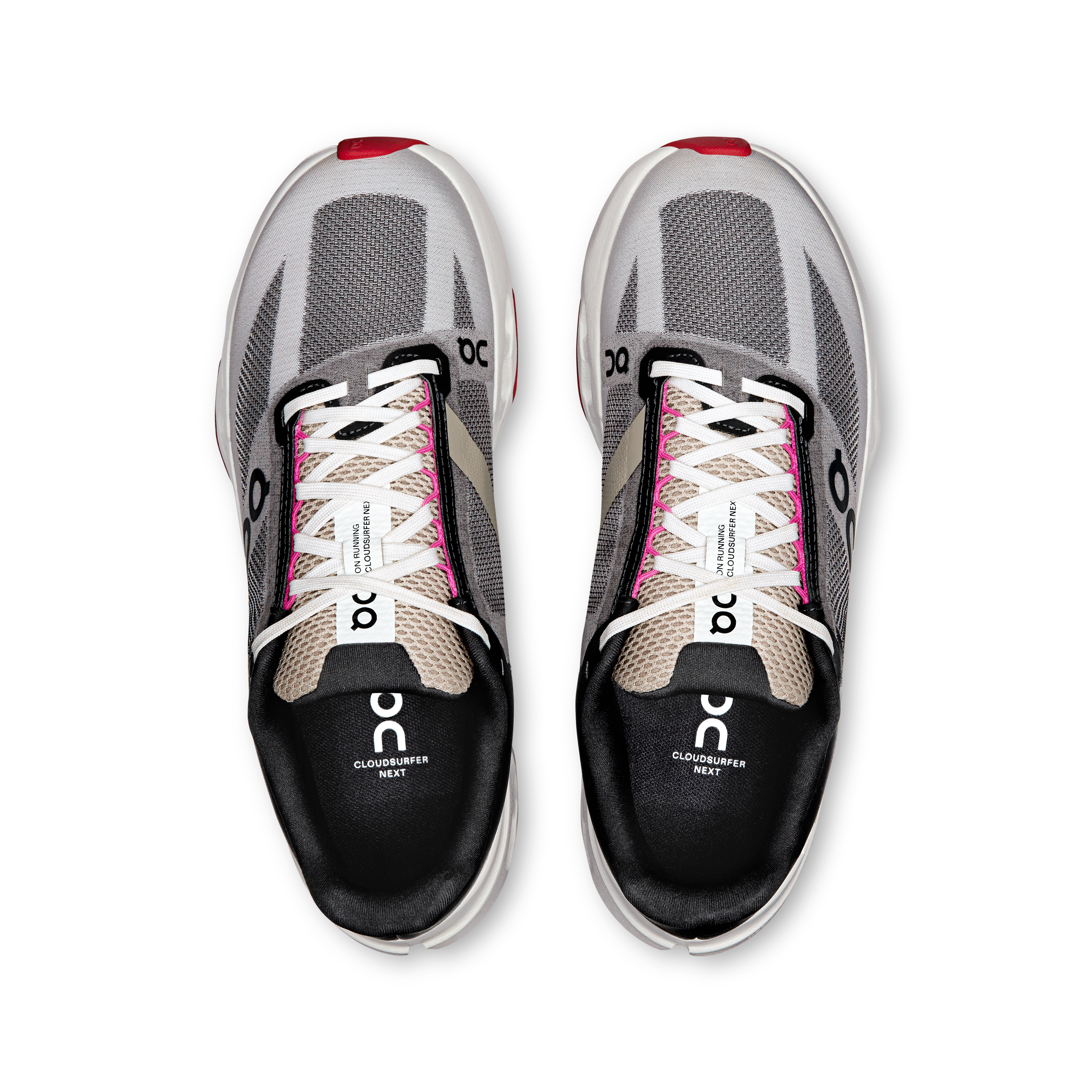 On Running Cloudsurfer Next Black White Pink (Women's)