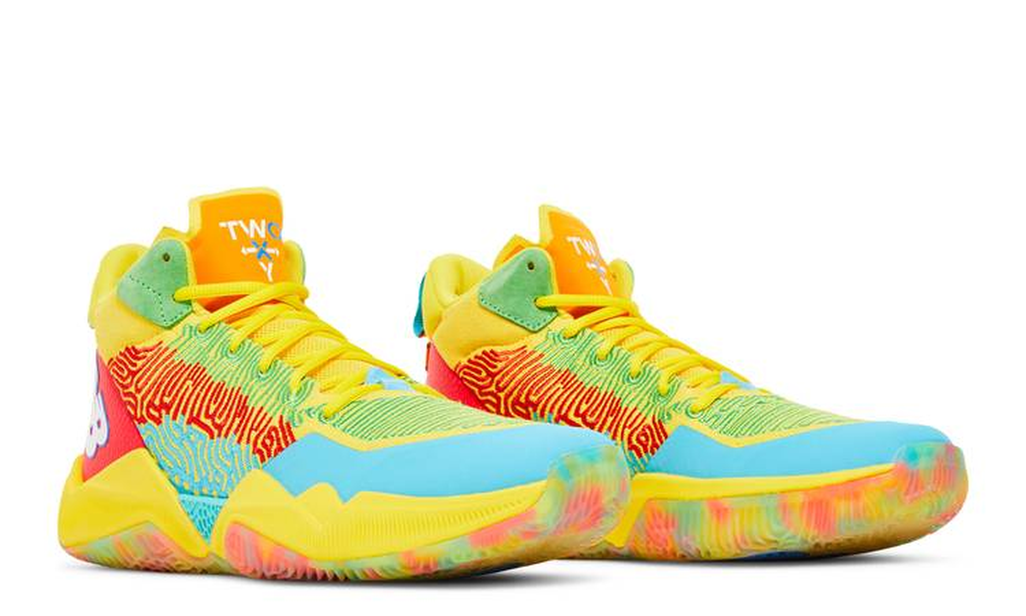 Two WXY 'Yellow Teal'
