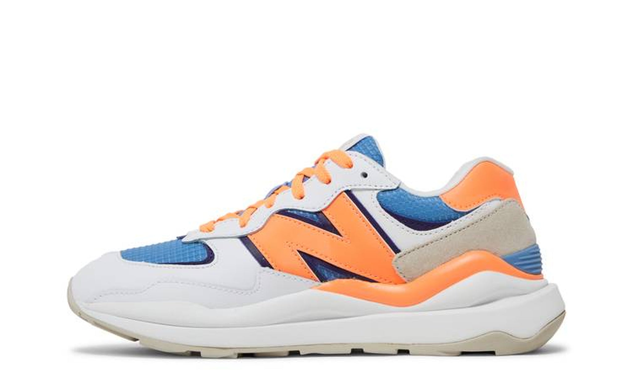 Wmns 57/40 'White Orange Stellar Blue'