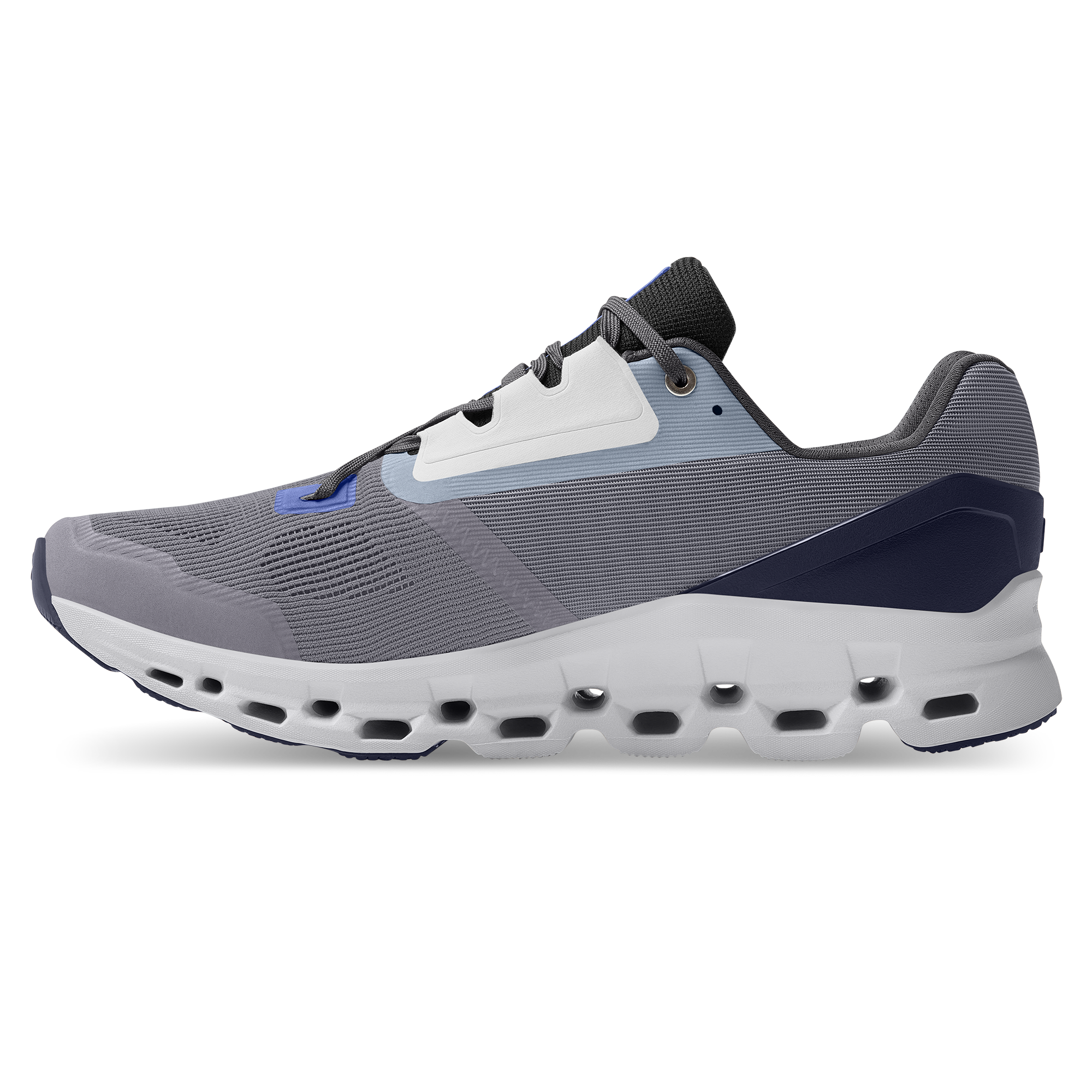 On Running Cloudstratus Fossil Grey Midnight Navy