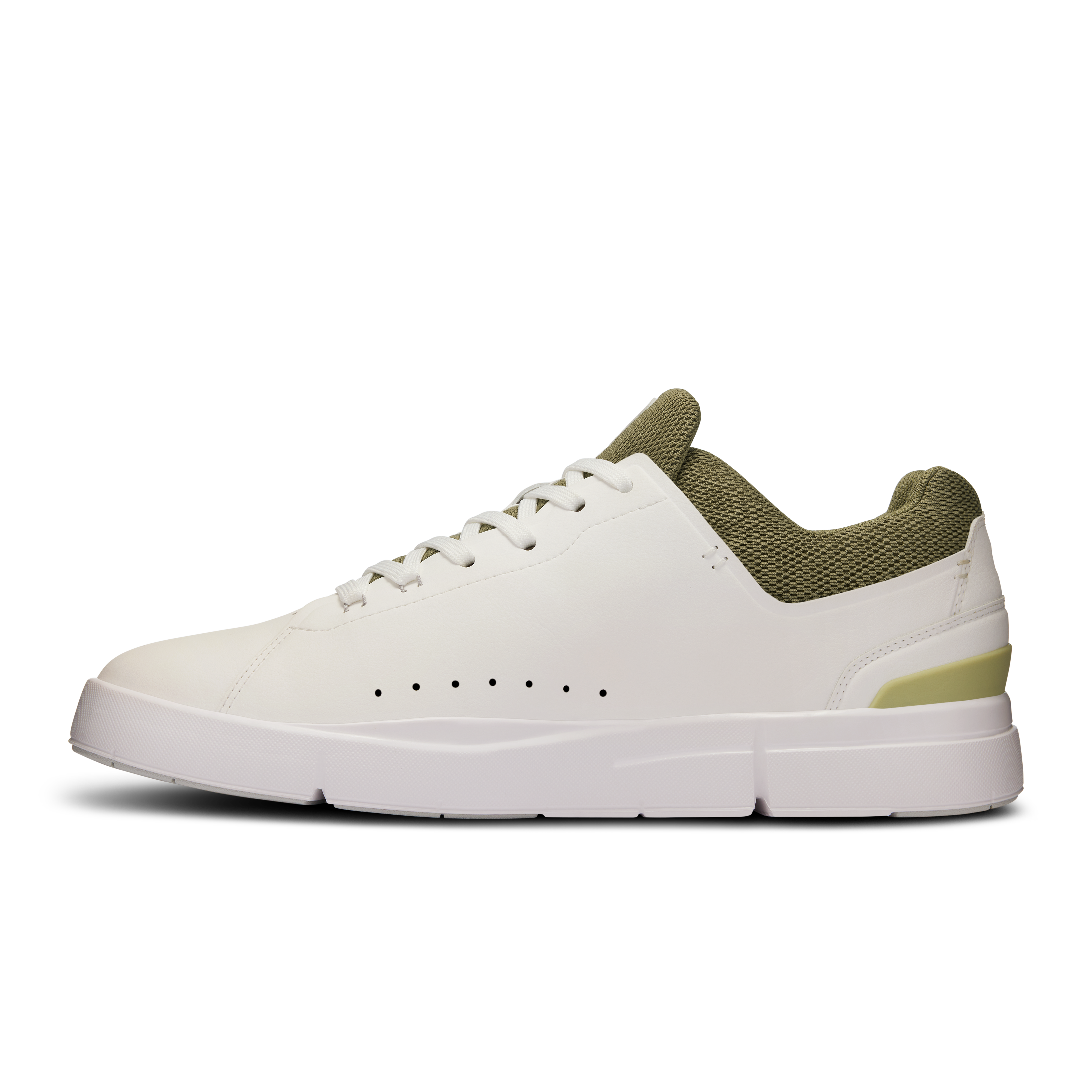 On The Roger Advantage White Olive