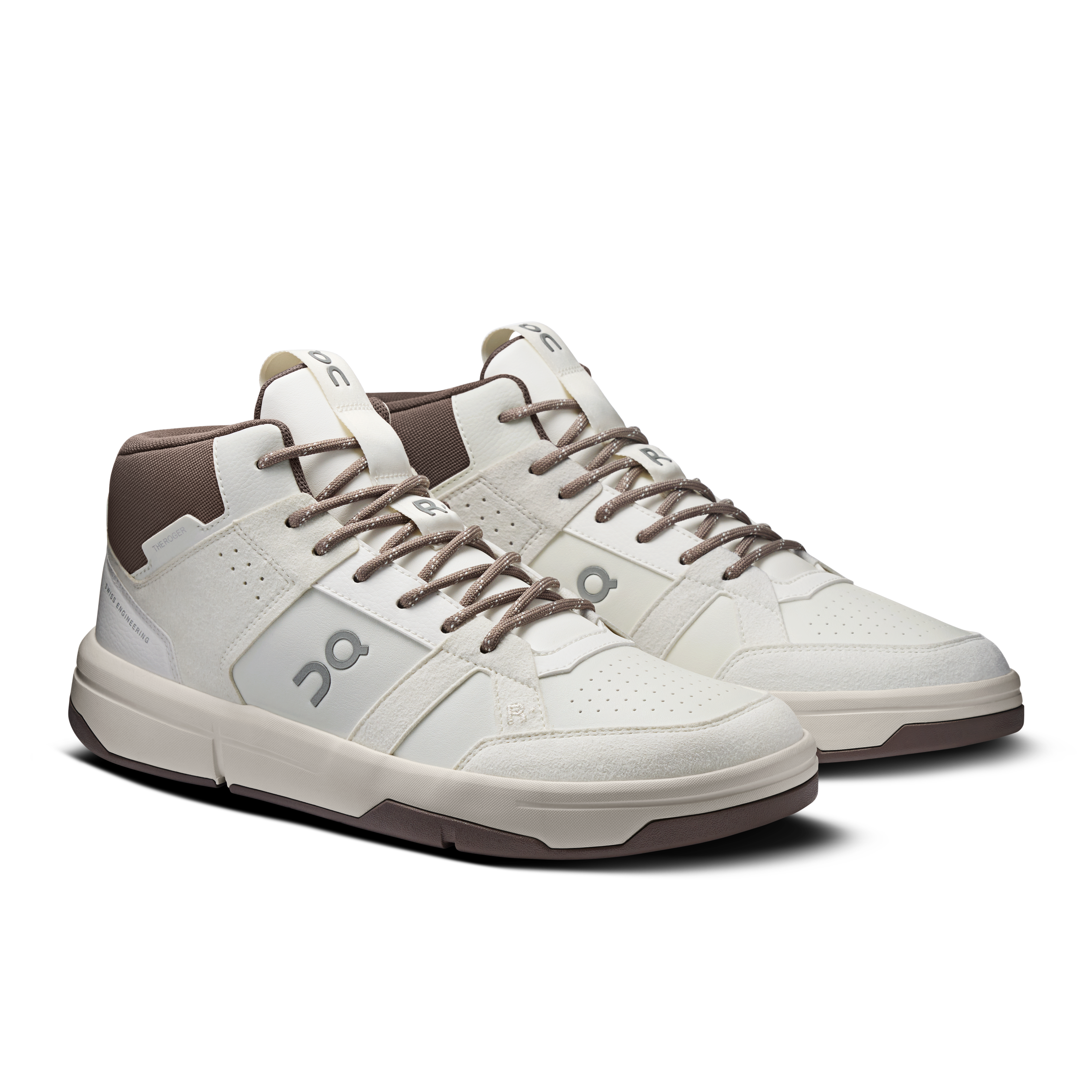 THE ROGER Clubhouse Mid 1 M Ivory | Ash
