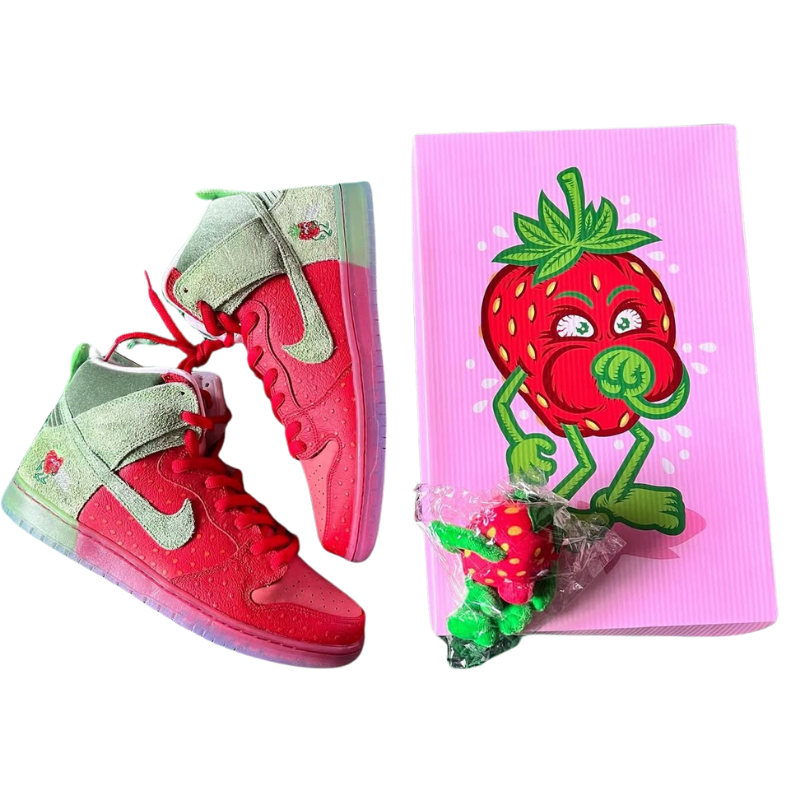 Dunk High SB 'Strawberry Cough' Special Box