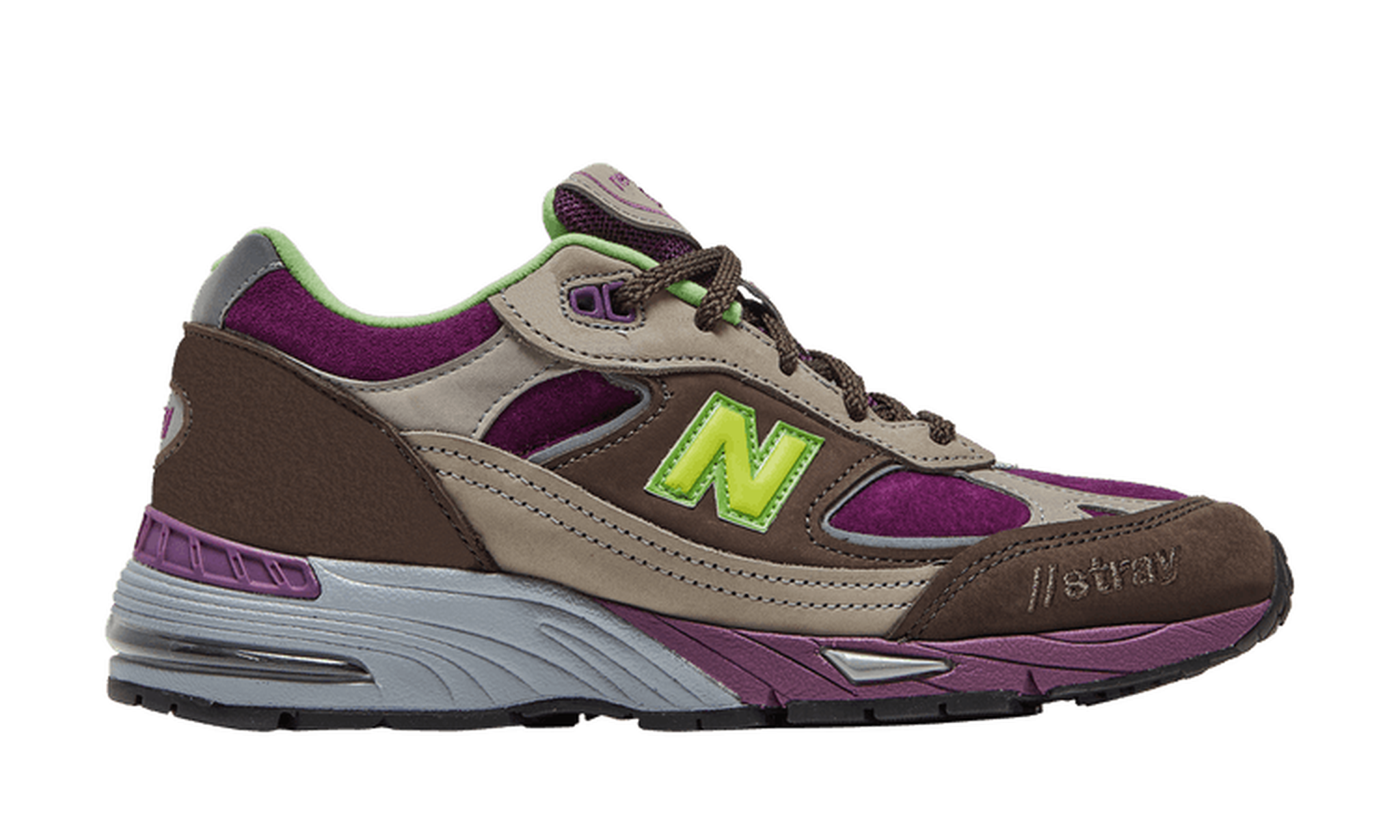 Stray Rats x Wmns 991 Made in England 'Purple Green'