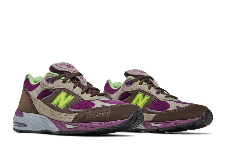 Stray Rats x Wmns 991 Made in England 'Purple Green'