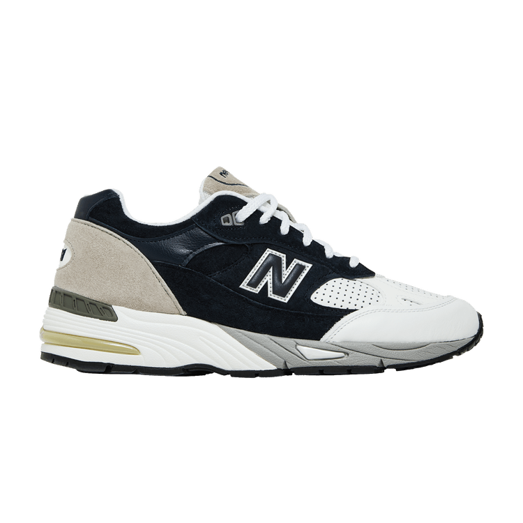 Sneakersnstuff x 991 Made in England 'Perforated Pack - Navy White'