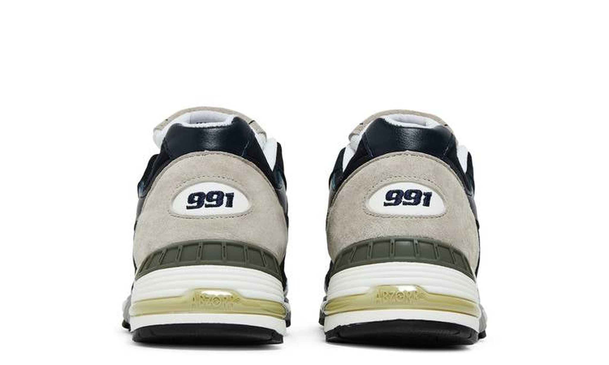 Sneakersnstuff x 991 Made in England 'Perforated Pack - Navy White'
