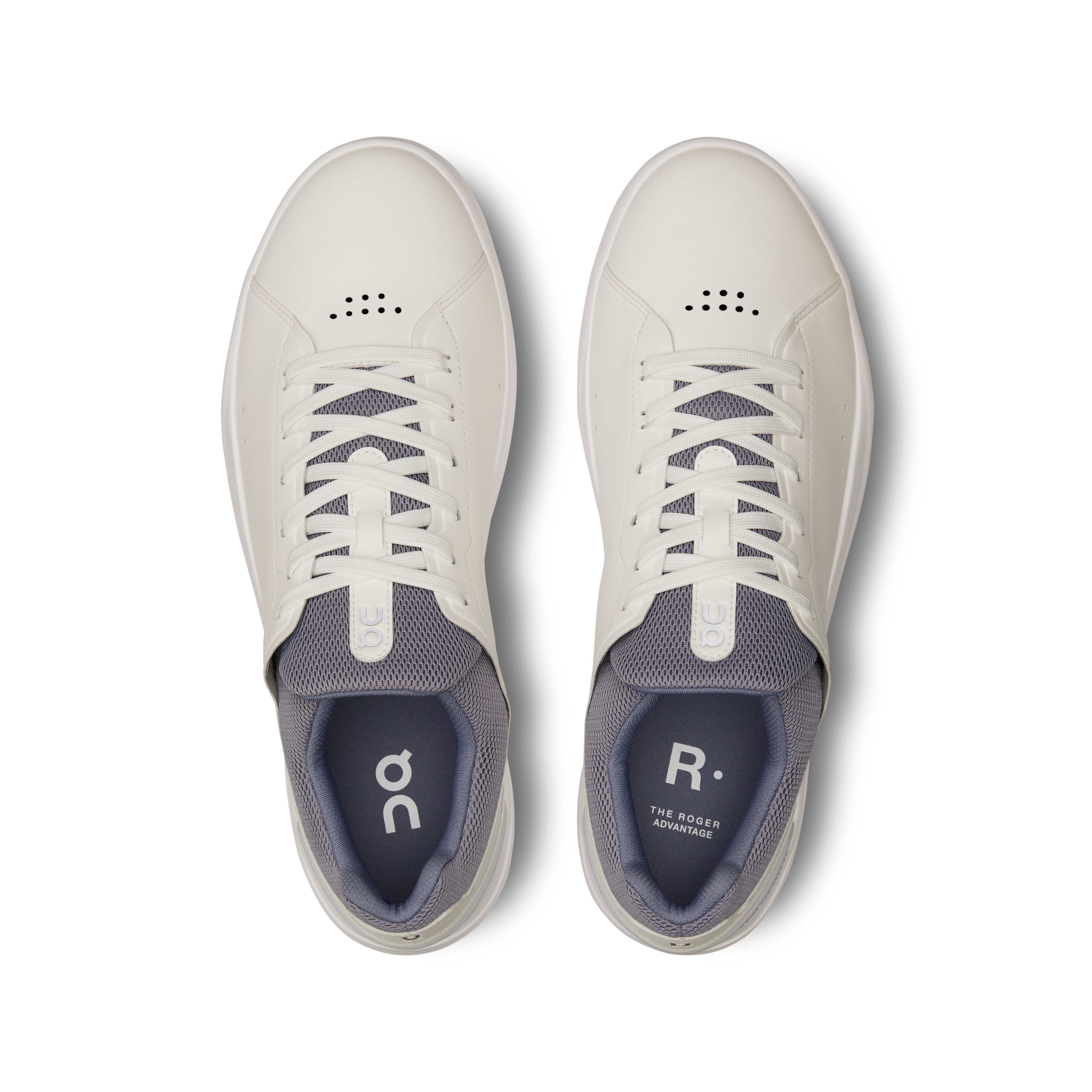 On The Roger Advantage White Fossil