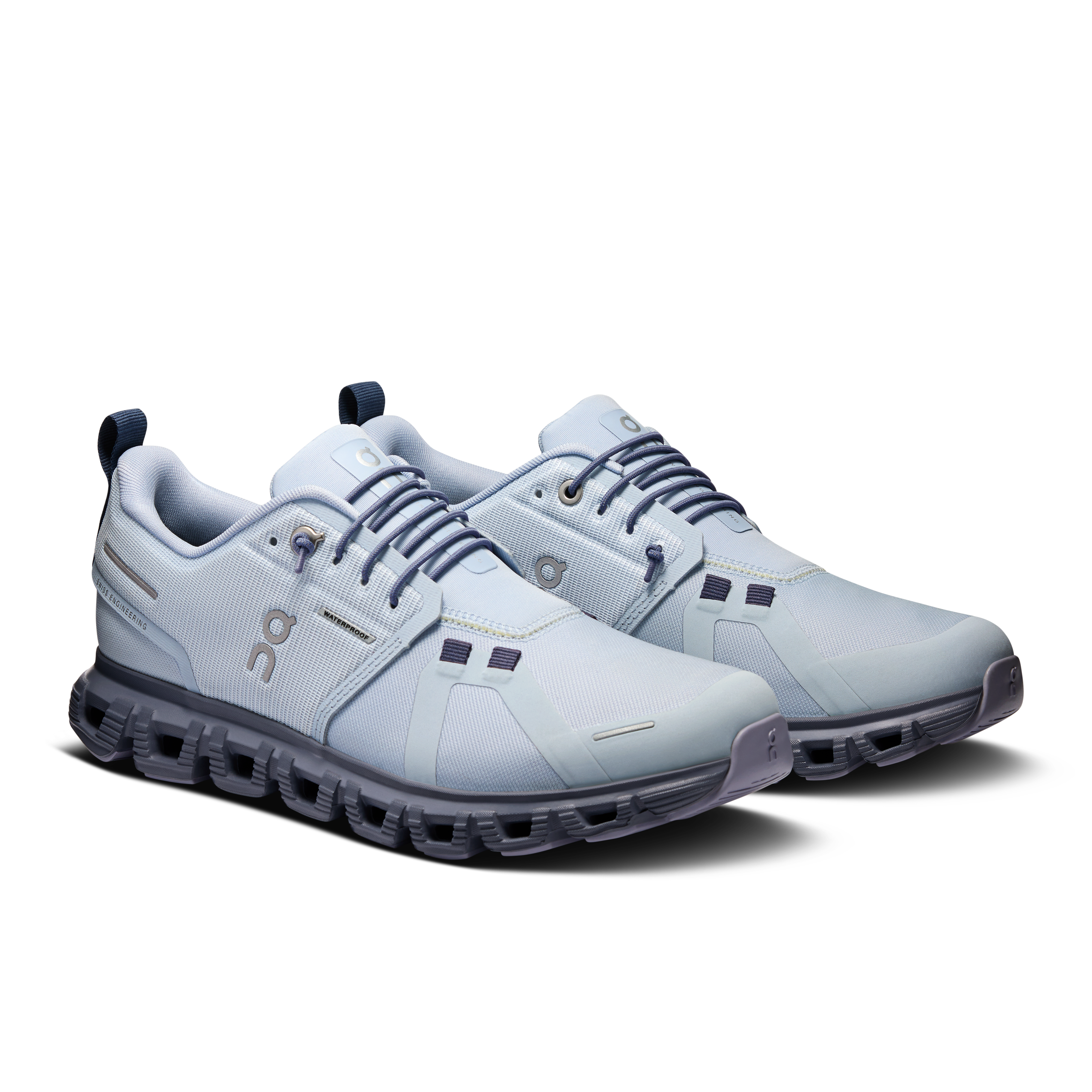 ON Wmns Cloud 6 Waterproof 'Heather Metal'