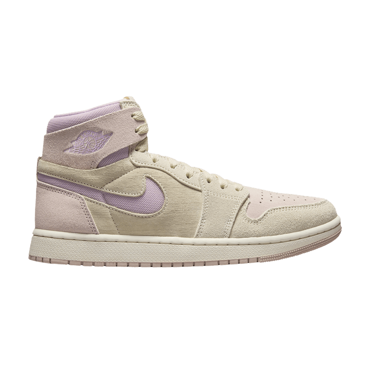 Wmns Air Jordan 1 High Zoom Comfort 2 'Muslin Plum Chalk'