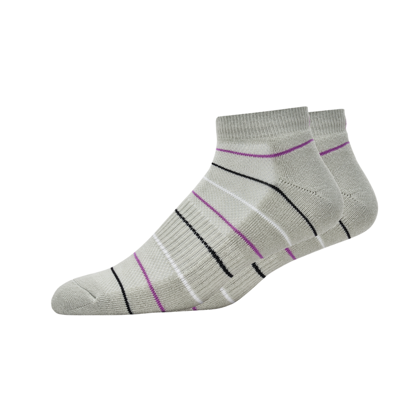 ProDry Fashion Stripe Sportlet Women - Grey / Berry / Black
