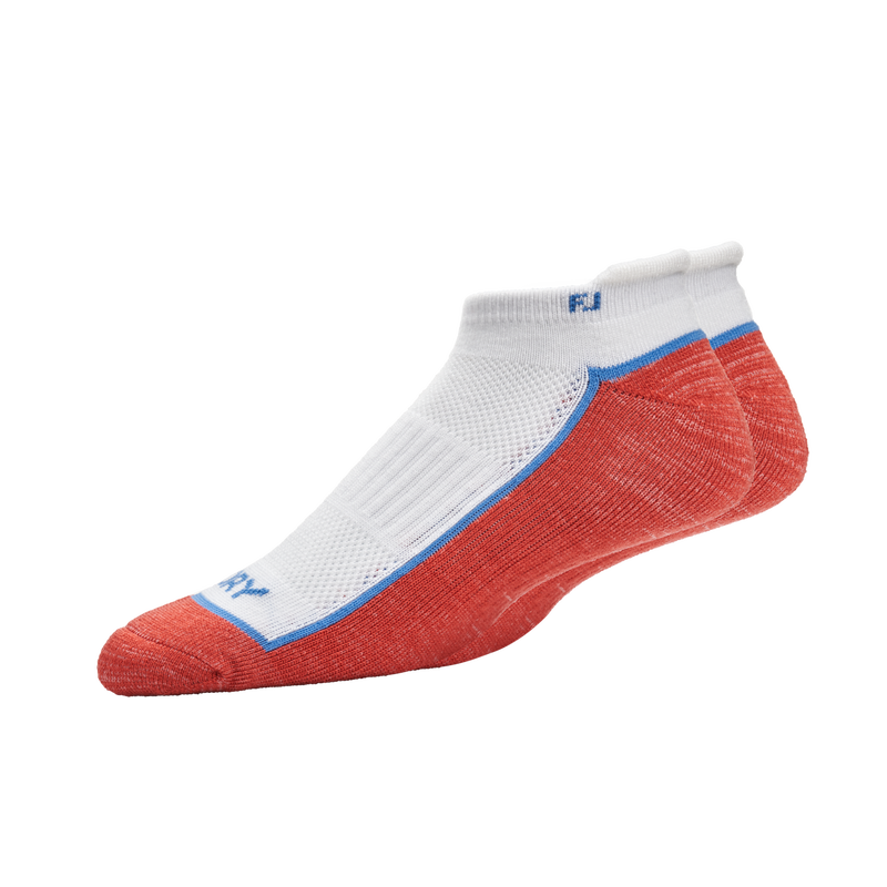 ProDry Fashion Roll Tab - White / Nantucket Red / High Tide