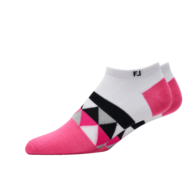 ProDry Lightweight Fashion Low Cut Women - White / Hot Pink / Black