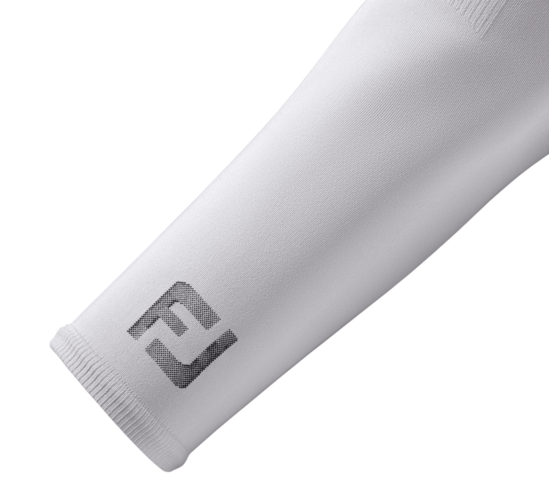 Performance Sun Sleeves - White
