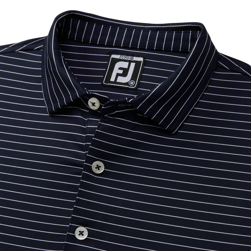 Pencil Stripe Junior - Navy / White