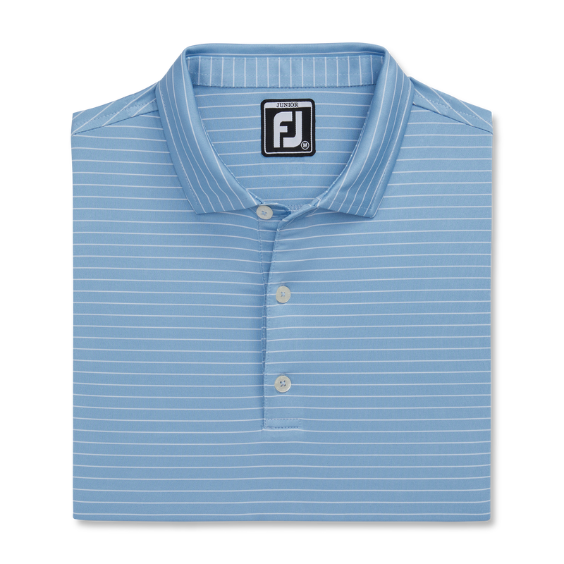 Pencil Stripe Junior - Dusk Blue / White