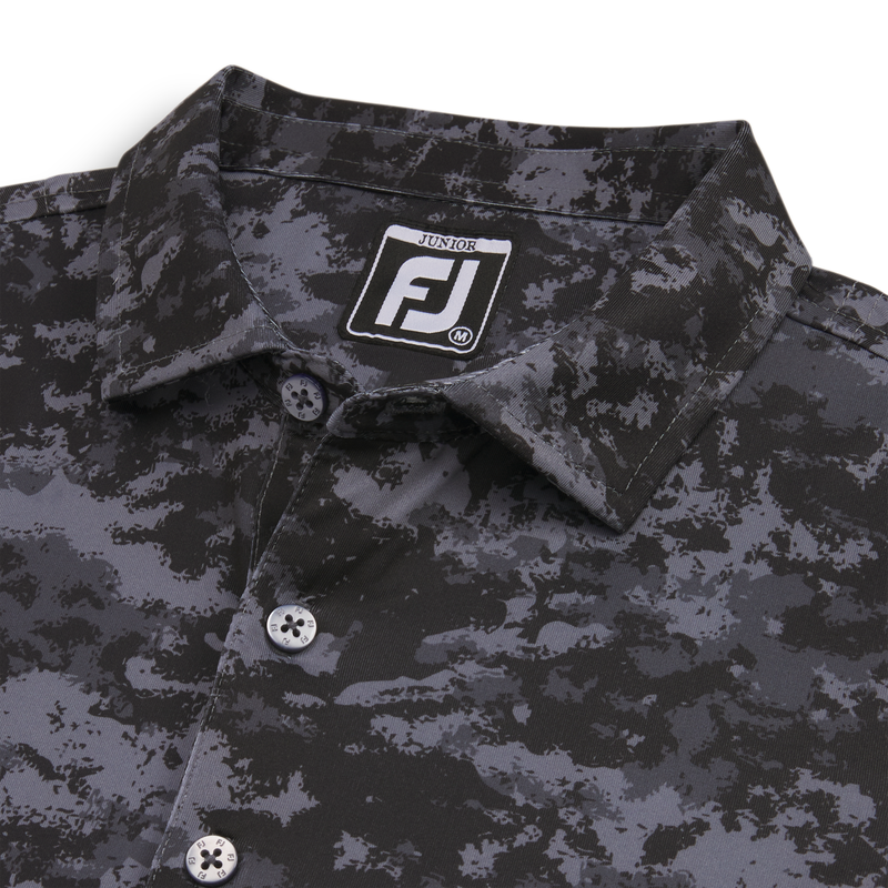 Boys Camo Print - Black
