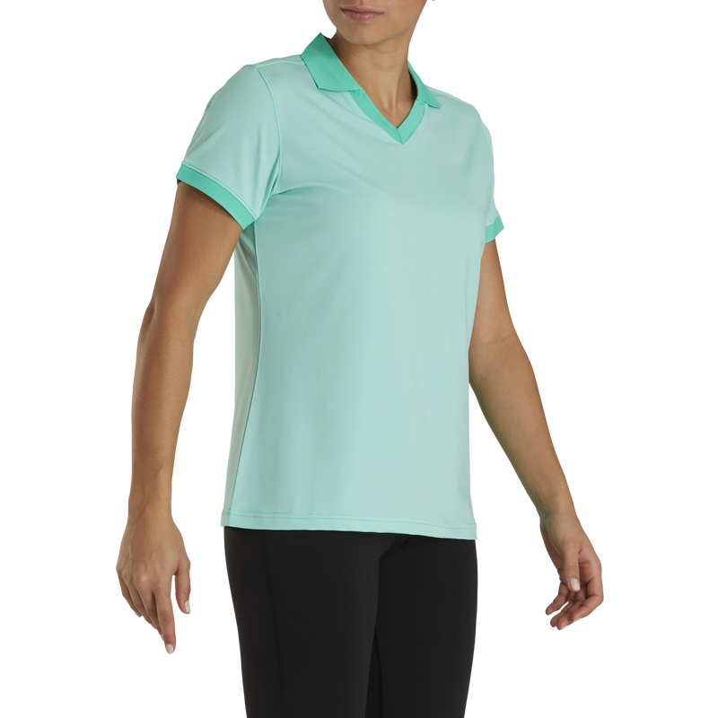 End On End Open Collar Women - Spearmint