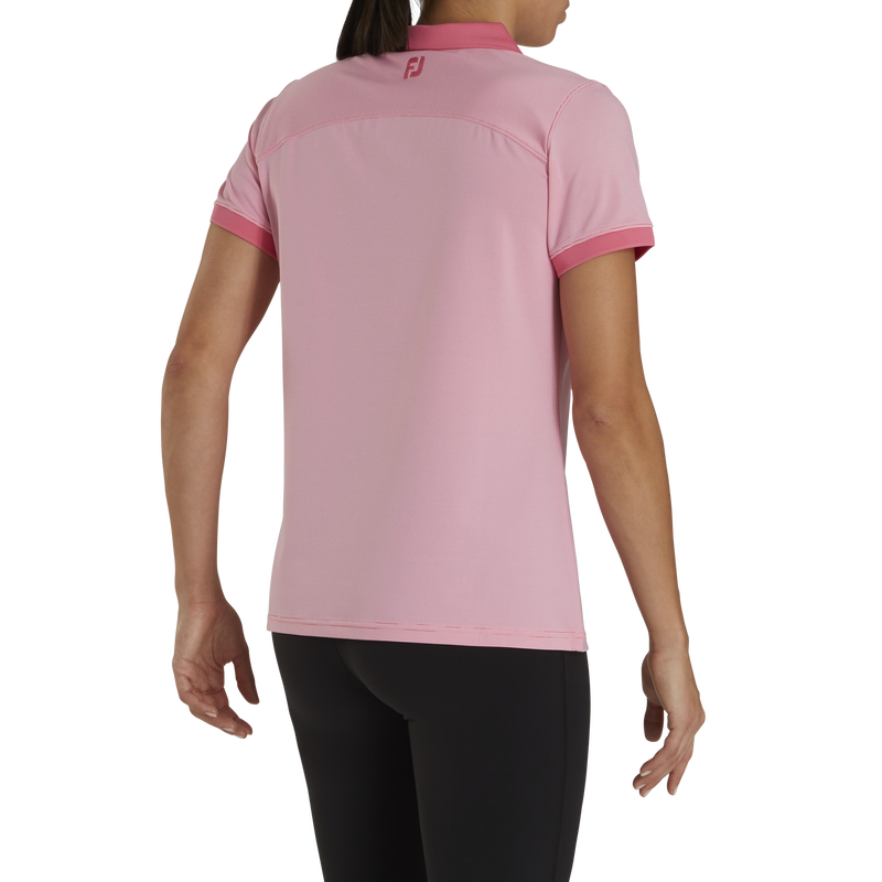 End On End Open Collar Women - Pink Azalea