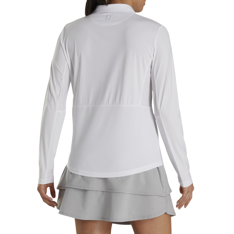 Long Sleeve Sun Protection Shirt Women - White