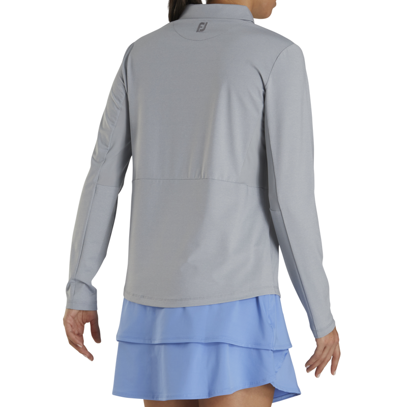 Long Sleeve Sun Protection Shirt Women - Heather Grey
