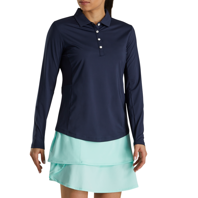 Long Sleeve Sun Protection Shirt Women - Navy