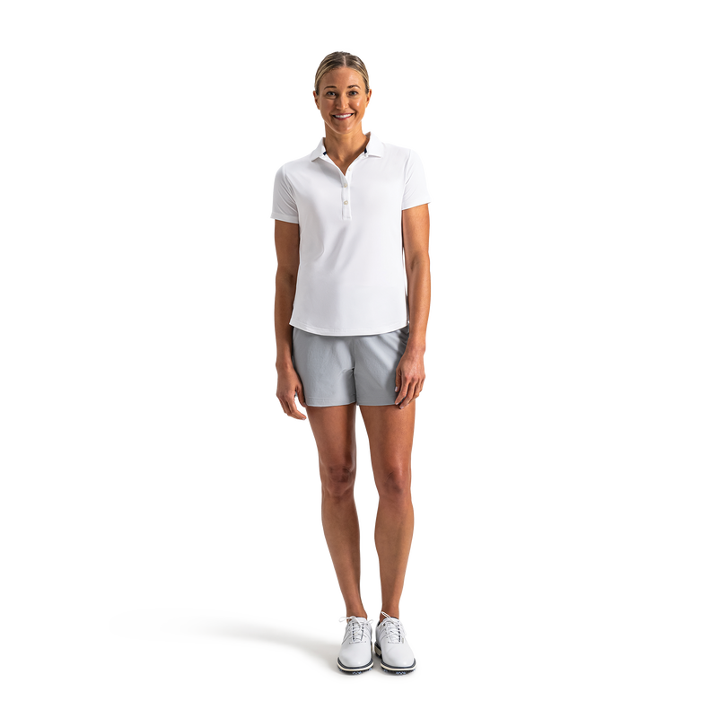 Solid Lisle Self Collar Women