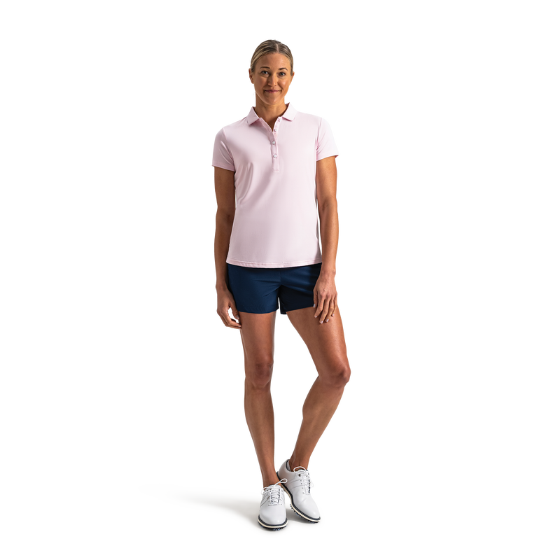 Solid Lisle Self Collar Women