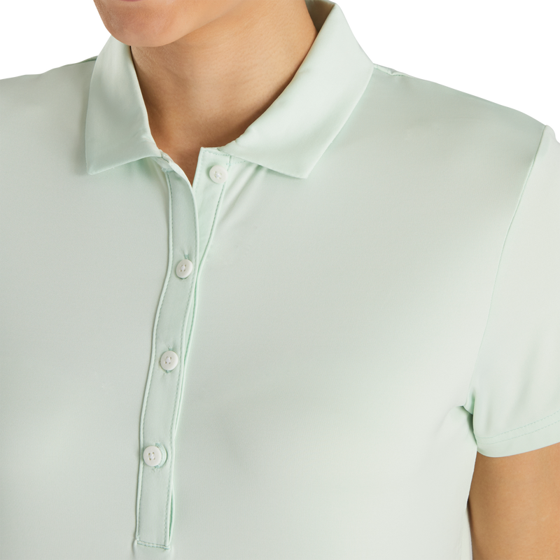 Solid Lisle Self Collar Women