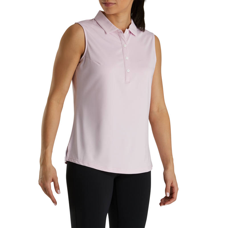 Solid Lisle Self Collar Women (Women's) - Light Pink