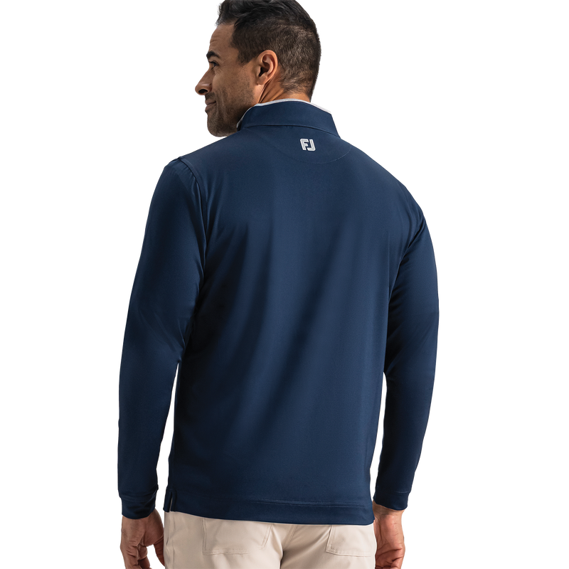 Lightweight Solid Mid-Layer - Navy
