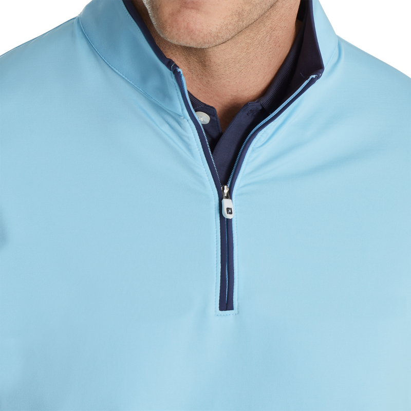 Lightweight Solid Mid-Layer - Light Blue