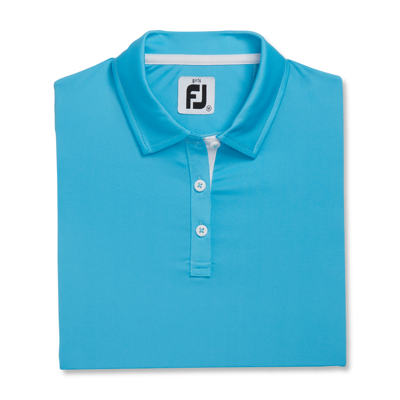 Short Sleeve Shirt Junior Girl - Aqua