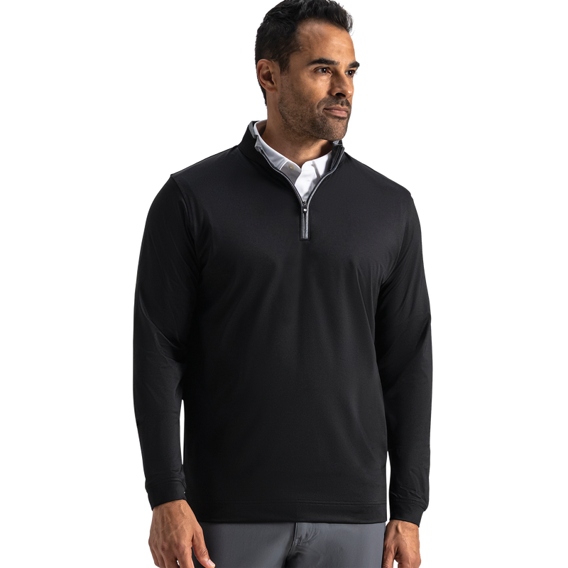 Lightweight Solid Mid-Layer - Black