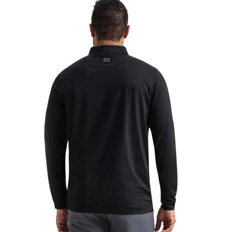 Lightweight Solid Mid-Layer - Black