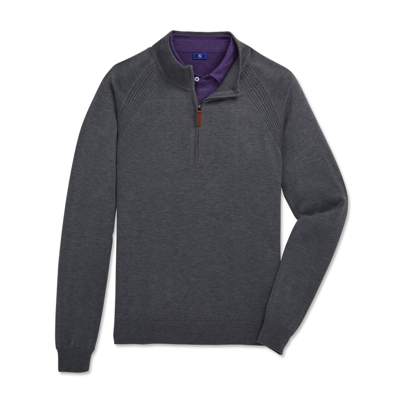 Half-Zip Sweater (Men's) - Heather Charcoal