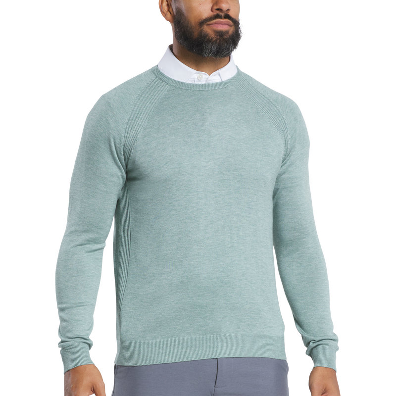 Crewneck Sweater - Heather Moss