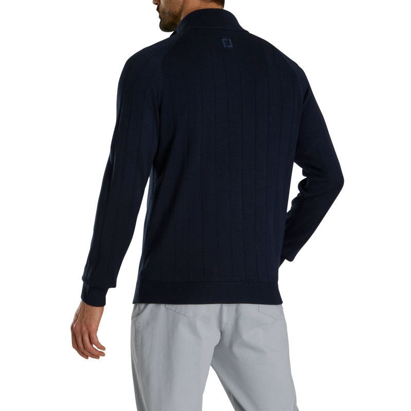 Drop Needle Pullover - Navy